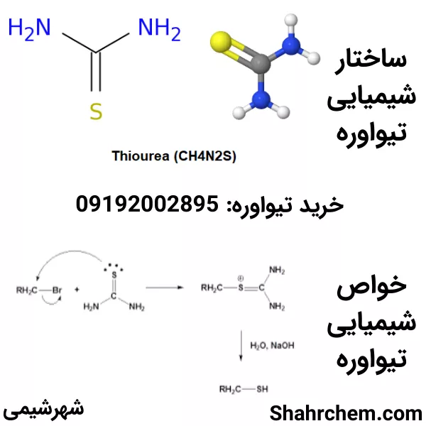 ساحتار شیمیایی تیواروه