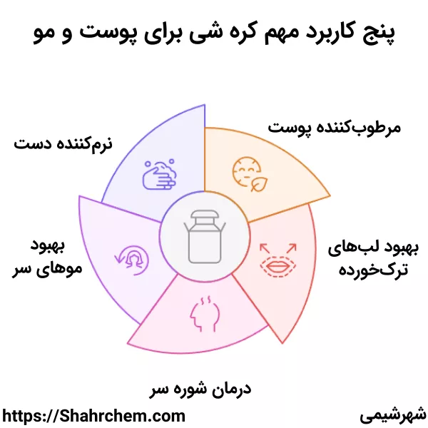 پنج راه برای استفاده از کره شی برای مو و پوست