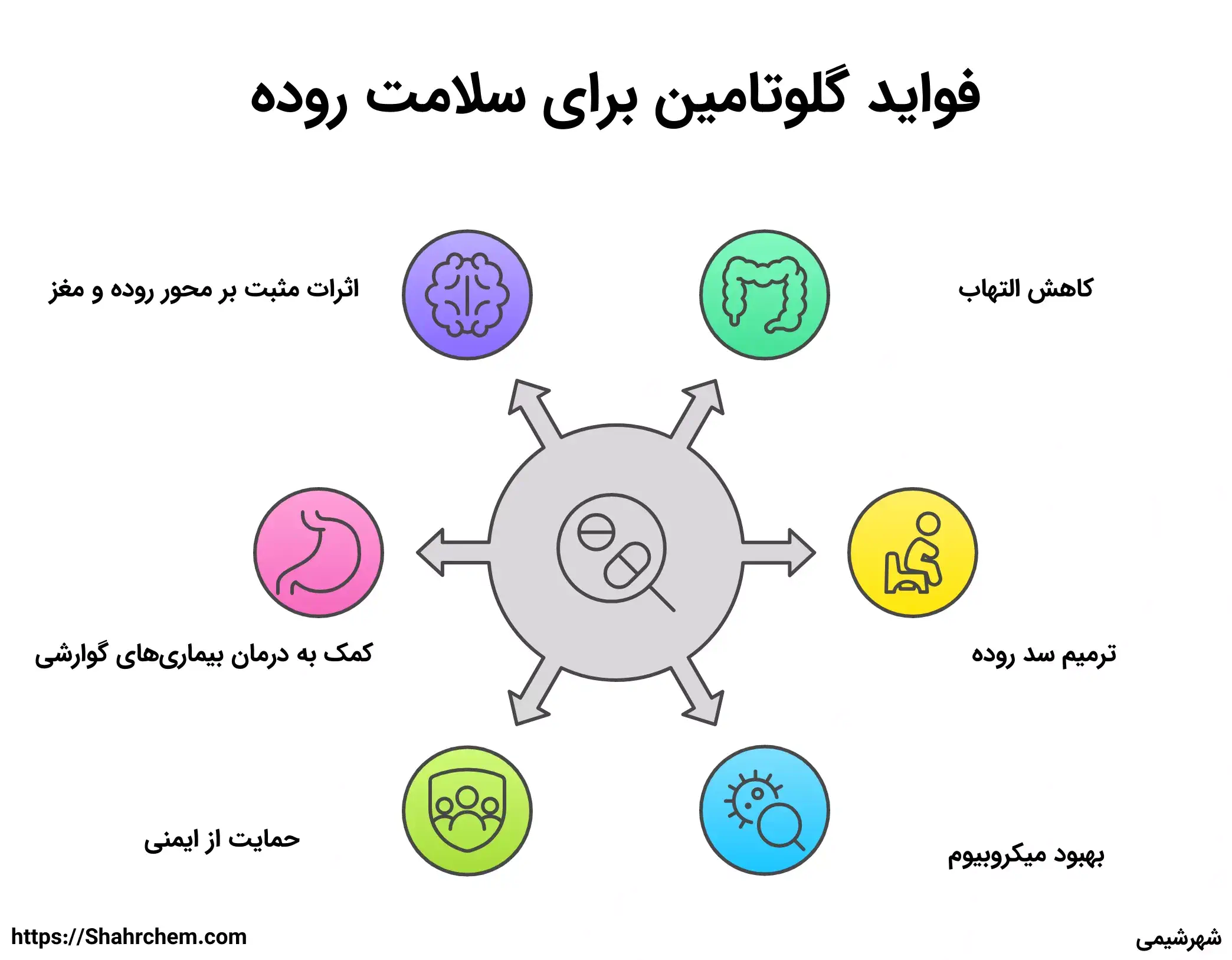 فواید ثابت شده گلوتامین برای سلامت روده