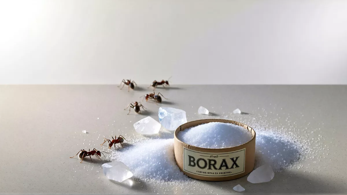 استفاده از بوراکس برای مورچه ها