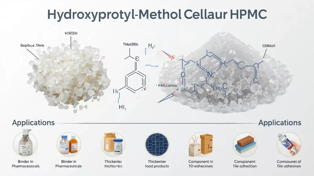 هیدروکسی پروپیل متیل سلولز (HPMC)؟ + ۵ کاربرد کلیدی آن