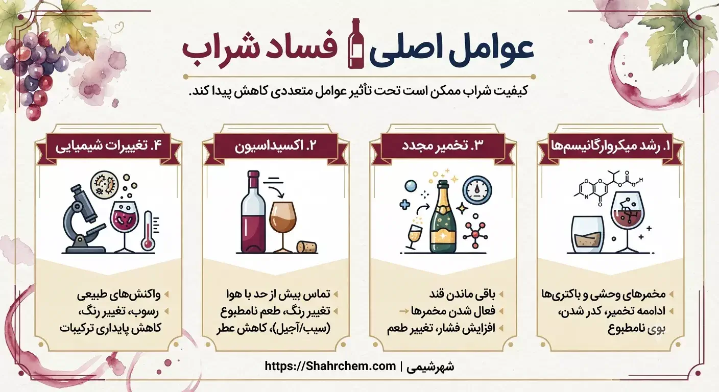 مهم ترین مواد نگهدارنده مورد استفاده در شراب