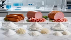 مواد اولیه غذایی در فرآوری گوشت