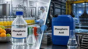 تفاوت اسید فسفریک خوراکی و صنعتی